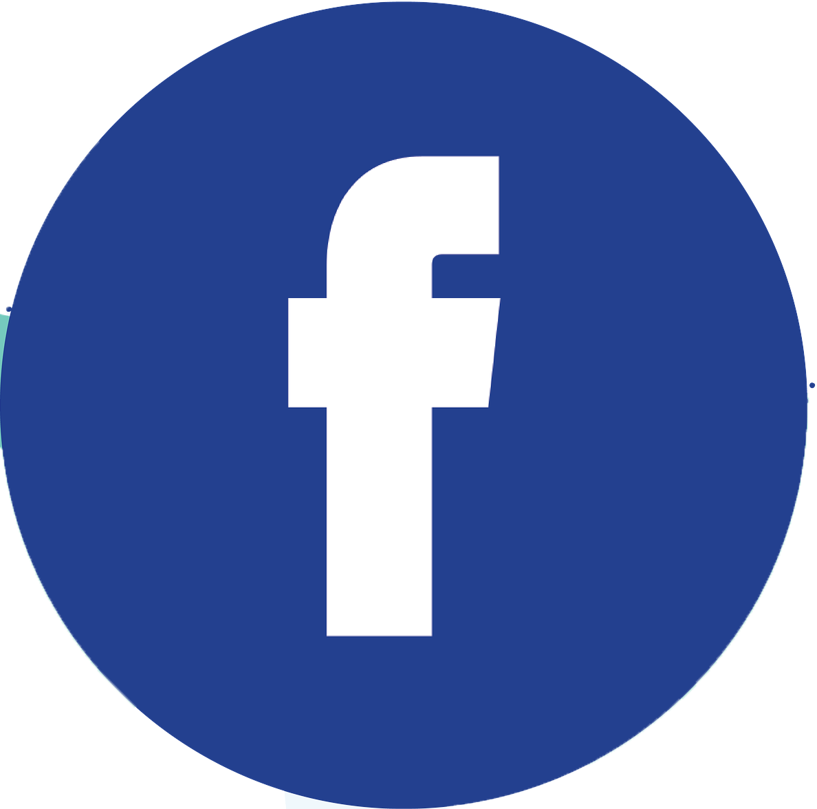 logo facebook sur fond blanc